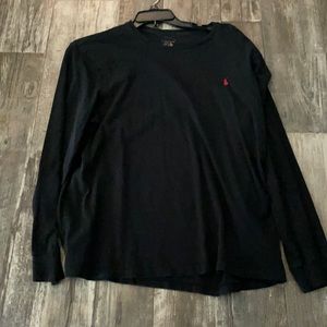 Men’s Long Sleeve Polo Tee - Adult Large